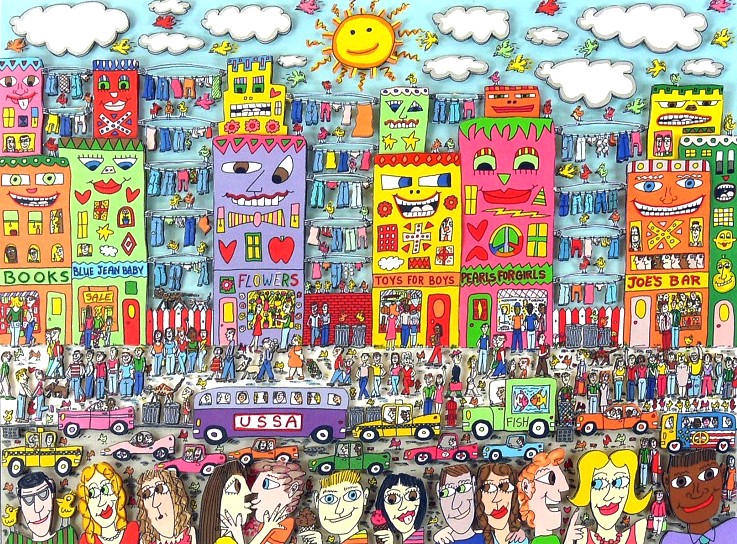 ジェームス・リジィの絵画作品　タイトルは、Be a good sport